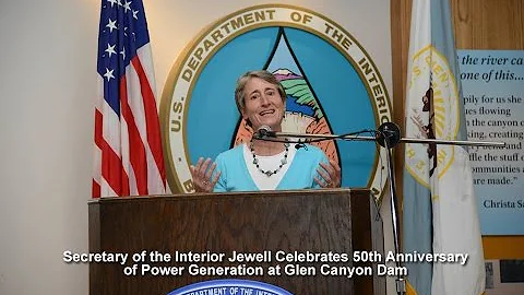 Secretary of the Interior Jewell Celebrates 50th A...