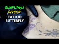 Ternyata bikin keram si jony  butterfly tattoo on feminine