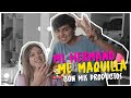 MI HERMANO ME MAQUILLA CON MIS PRODUCTOS | IGNACIA ANTONIA 👑