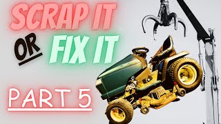 * PART 5 * Scrap It OR Fix It! The Big Green Craftsman Kohler Command Engine! Torque Wrench FAIL!