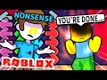 I pretended to be nonsense in roblox friday night funkin