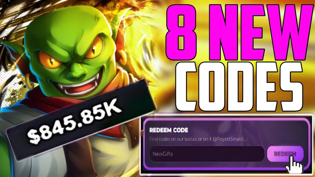 ⚠️APRIL💥 CODEZ⚠️PROJECT SMASH WORKING CODES - PROJECT SMASH CODES 2025 - ROBLOX PROJECT SMASH CODES