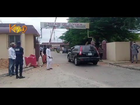 Yoruba Monarchs Storm Beninise Court as Igboho arrives Cotonou Court for trial