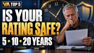 VA Rating Protection  Top 5 Clocks Veterans Need to Know