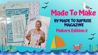 NEW... Made To Make By Made To Surprise 2nd Edition Magazine.