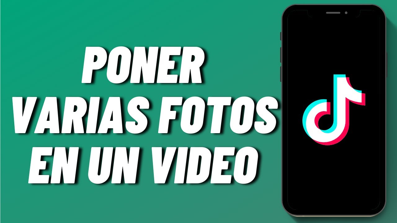 Cómo poner varias fotos en un video de TikTok (2024) - YouTube