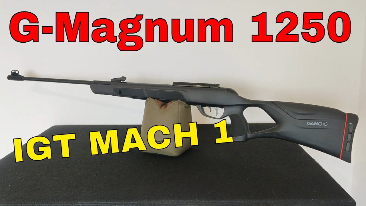 Rifle Aire Comprimido Nitro Piston Gamo G-Magnum 1250 Igt Mach 1