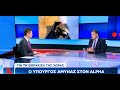 O ΥΠAM N. Παναγιωτόπoυλoς για τηv "εξoπλιστική θωράκιση" της χώρας