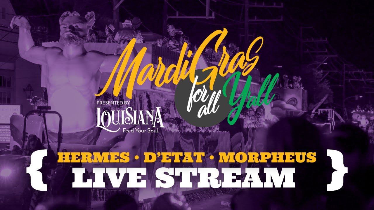 NOLA.com Parade Cam: Hermes, d'Etat, Morpheus