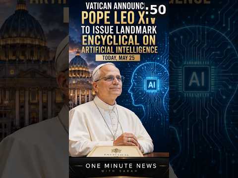 BREAKING: Pope Leo XIV Issues Historic AI Encyclical | Vatican Warns on Artificial Intelligence