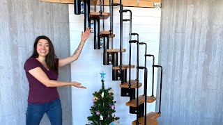 DIY Loft Staircase | Installation and First Impressions