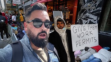 Inside the NYC Migrant Crisis 🇺🇸 What