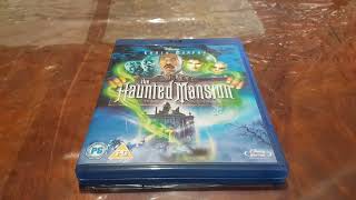 The Haunted Mansion Blu-Ray New And Factory Sealed Unboxing U.k. British Edition