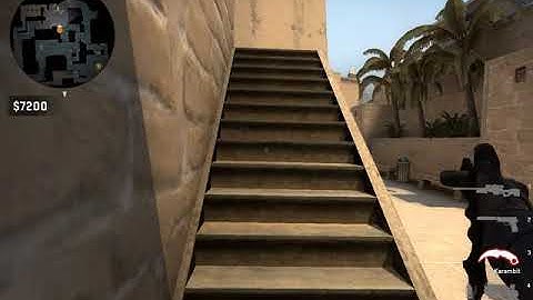 sandwich jump without sound on de_mirage CS:GO
