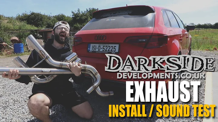 Darkside Cat-Back Exhaust INSTALL & SOUND TEST | Audi A3 8V 2.0 TDI Build | Ep. 12