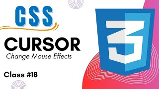 How to Change Mouse Cursor in CSS | Custom Cursor on Image | CSS Tutorials | Class 18