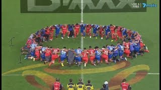 National Anthems (+ Siva Tau & Sipi Tau) - Samoa vs Tonga [RLWC17]