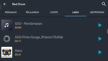 Real drum pintu sorga cover