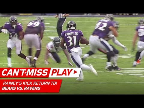 Bobby Rainey Tumbles & Gets Up for Amazing Kick Return TD! | Can't-Miss Play | NFL Wk 6 Highlights