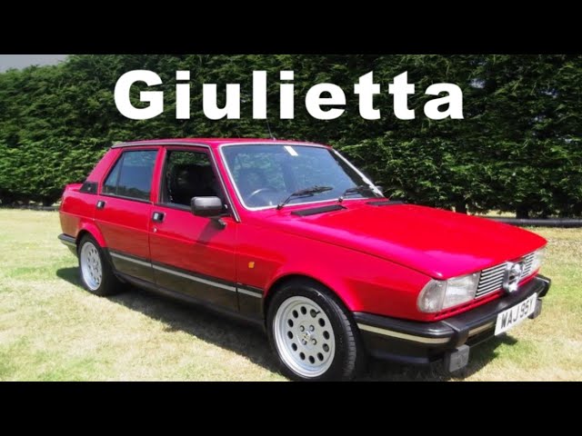 Why I Love The 1977-1985 Alfa Romeo Giulietta 