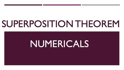 Superposition Theorem Problems #circuitanalysis #dccircuits #superpositiontheorem #networktheorems