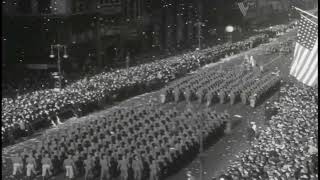 That one video of soldiers marching to Sublimation by Neo Fresco but its the WWII US Victory Parade. Resimi