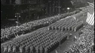That one video of soldiers marching to Sublimation by Neo Fresco but its the WWII US Victory Parade.