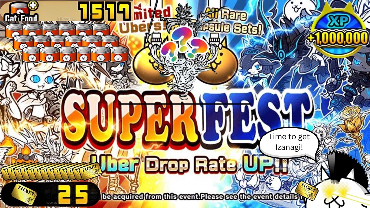 Battle Cats Super Fest |  INSANELY LUCKY DRAWS!