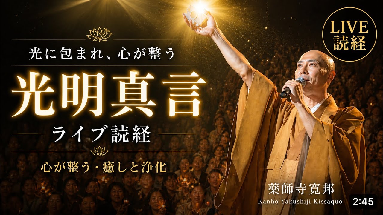 Mantra of Light (光明真言) LIVE - Kanho Yakushiji / 薬師寺寛邦