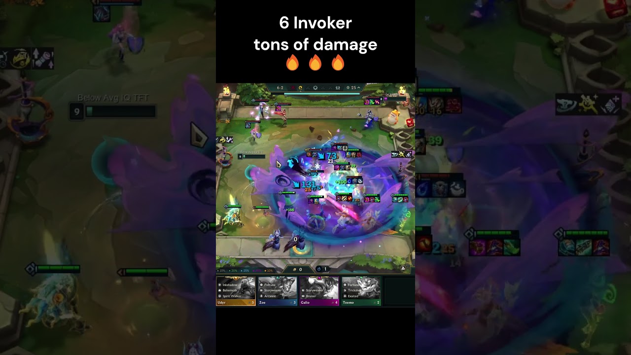 6 Invoker tons of damage🔥🔥🔥