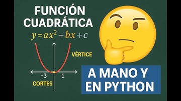 Función Cuadrática Explicada con Ejemplos + Python | Cálculo