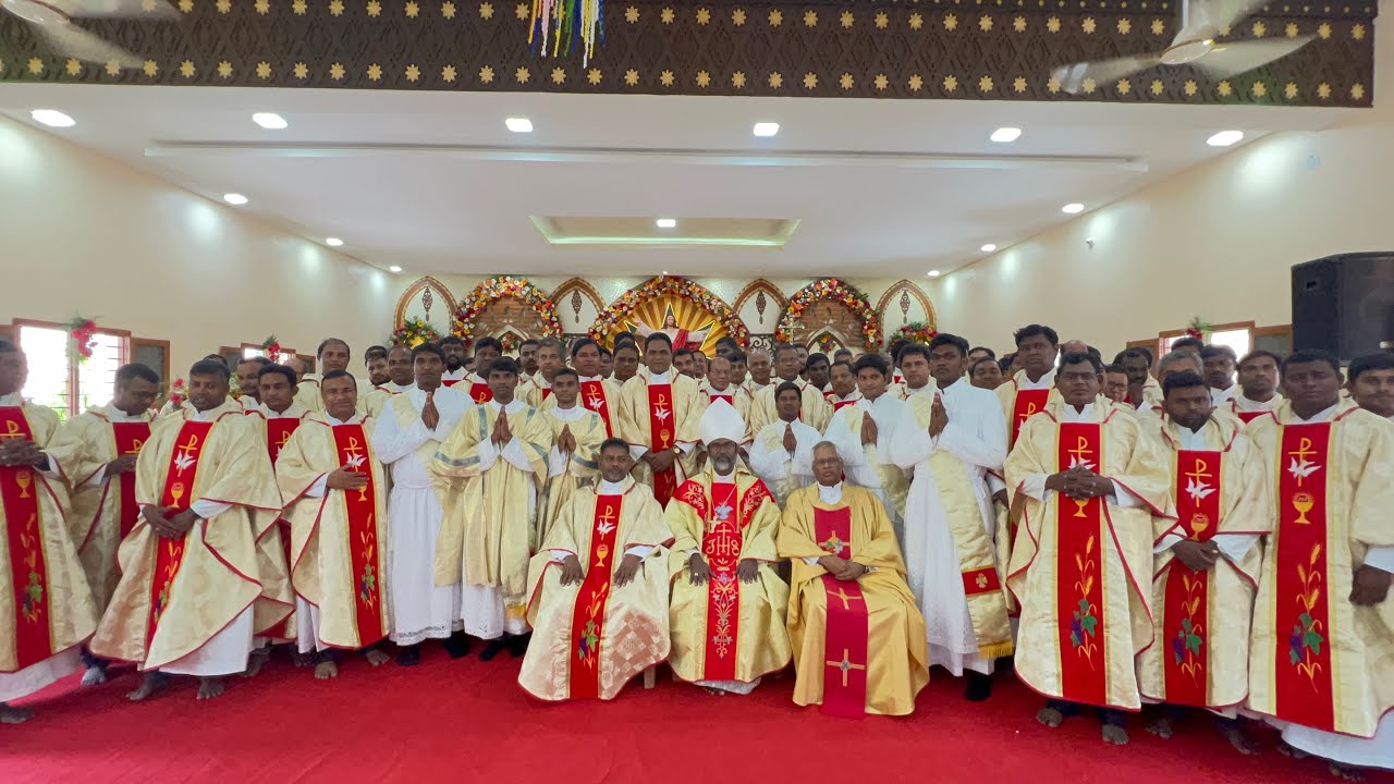 Ordination to Diaconate at St Joseph’s Major Seminary, Khammam 2023
