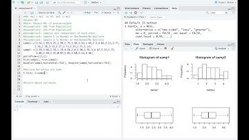 Lab #12d 2SampTTestTT