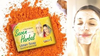 Ubtan Soap For Skin Whitening Seven Herbal Ubtan Soap For Skin Review Ll