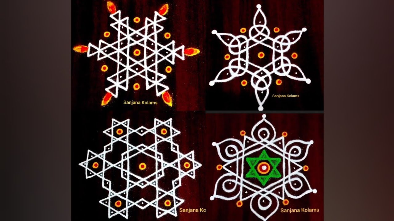 4246🌺5*3 Dot🌺 Sankranthi Special Muggu🌺Margazhi Special Beauty Rangoli🌺Easy Simple Traditional Kolam