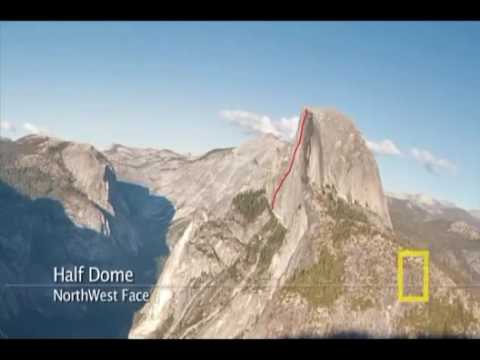 თოკის გარეშე მცოცავი ექსტრემალი ალპინისტი