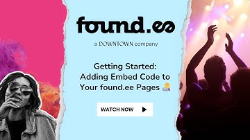 Adding Embed Code to Your found ee Pages 👩 💻