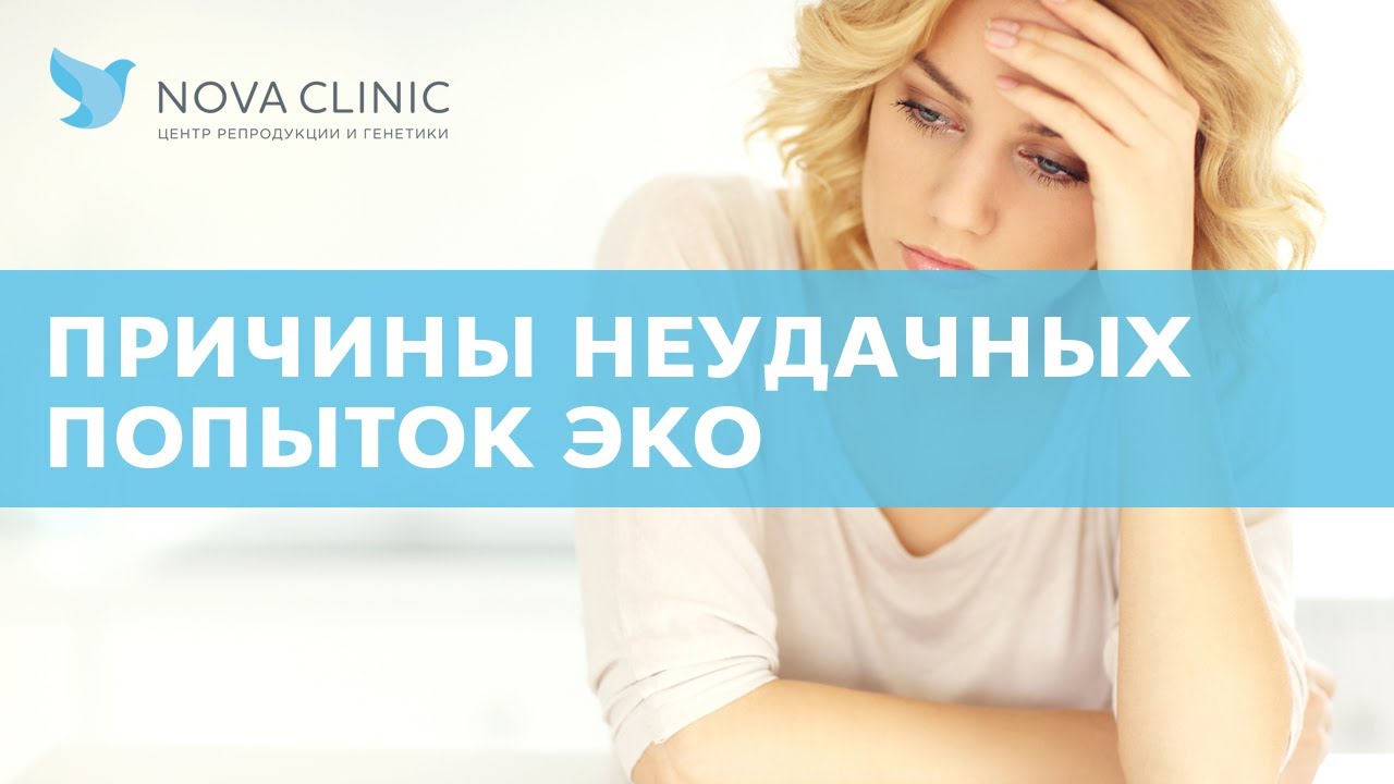 Причины неудачных попыток ЭКО