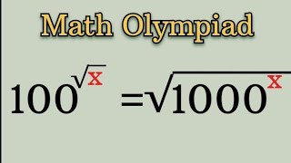 Celebrity Math Olympiad | A Nice Square Root Exponential Problem | 90% can't solve it😱 Wealth