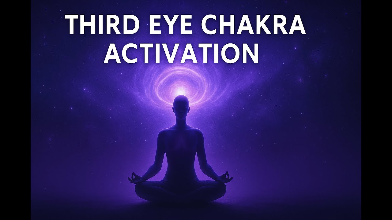 Third Eye Chakra Activation 👁️ Open Your Inner Vision | 7 Minute Indigo ...