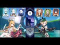 Spiral Abyss 5.6, Floor 12 ( Escoffier / Emilie )