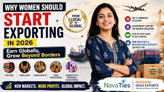 Should Women Start Exports? A Practical Guide for Women Entrepreneurs #MissionIndiaExports