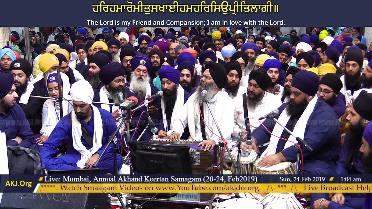 055 Mumbai 23Feb2019 SatE RSK Bhai Manpreet Singh Jee