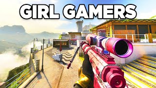 I played against Girl Gamers in Call of Duty.. this is how it went..