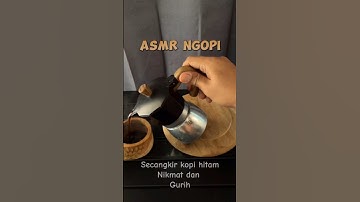 ASMR 17 | Racik kopi ala rumahan buatan sendiri, sederhana terasa puas #viralshorts #foryoupage