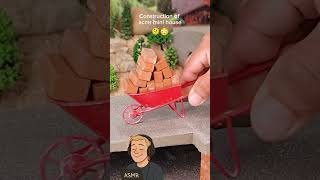 Mini House Building ASMR – Tiny Construction Sounds for Deep Relaxation #asmr #satisfying #fyp