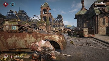 Gears of War 4 – Gridlock Map Gameplay Footage