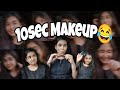 Meri 10seconds wala makeup challenge   shortcut makeup tutorial  tripuragirll