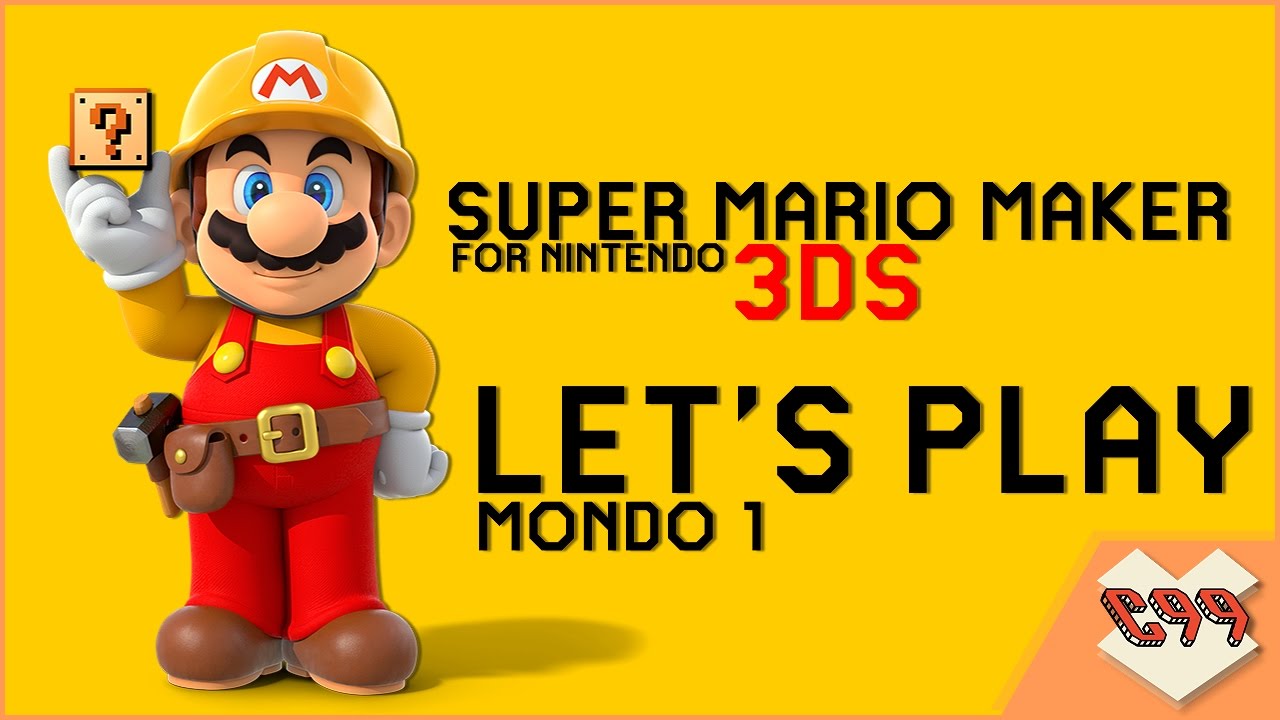 Let's Play! Super Mario Maker for Nintendo 3DS - Sfida Super Mario - Mondo 1 - ITA