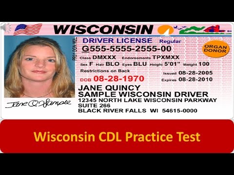 Video: Hvor mange gange kan du tage den CDL skriftlige test i Wisconsin?